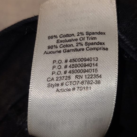 Aritzia Wilfred Free Black jean straight cropped - Picture 10 of 10